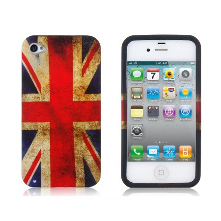 Carcasa iphone 4 4s estilo Inglés